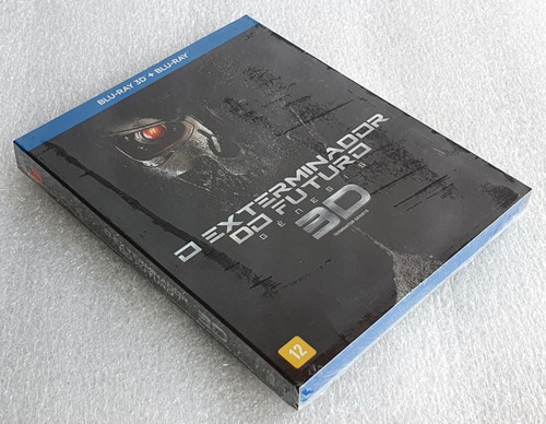 O Exterminador Do Futuro Genesis Bluray + Bluray 3d Com Luva