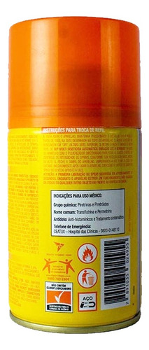 Inseticida Automático Sbp Multi Refil 250ml Citronela Kit 5