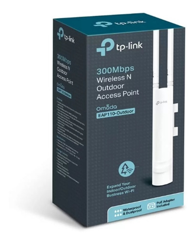 Punto De Acceso Inalámbrico N A 300mbps De Exterior Tp Link