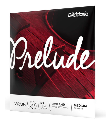 Jogo De Cordas Para Violino D'addario Prelude, Escala 4/4...