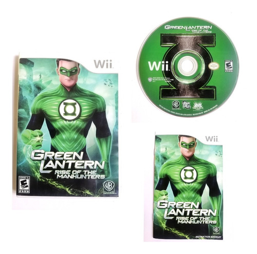 Green Lantern Rise Of The Manhunters Wii Nintendo (Reacondicionado)