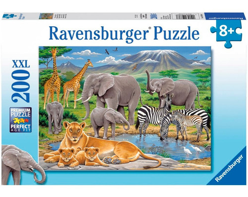 Puzzle Ravensburger 200 Pzs  Animales En Africa