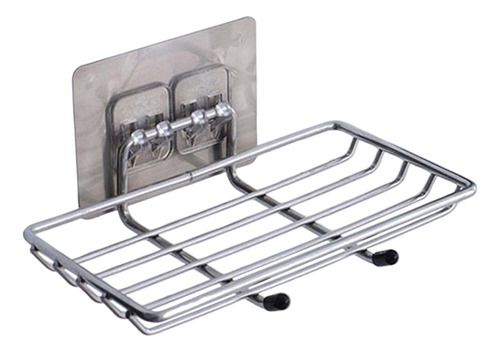 Zh Jabonera Acero Inoxidable Con Gancho Montaje En Pared