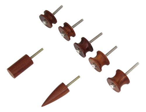 Puntas Para Bruñidor De Cuero Juego De Cabezales Para Pulir