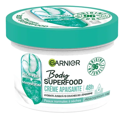Garnier - Body Superfood - Crema Calmante Para El Cuidado Co