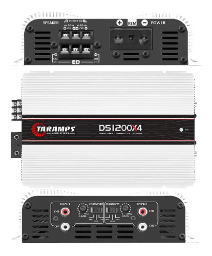 Modulo Taramps Ds1200 X4 1200w Rms Rca Ds1200x4 Amplificador