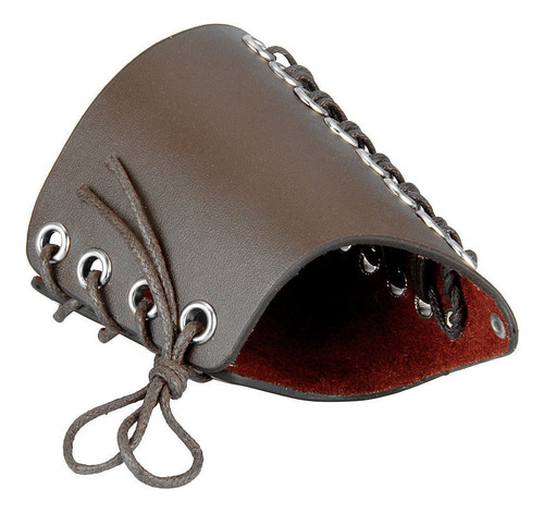 2xpu Couro Punk Braço Guarda Pulseira Medieval Cavaleiro