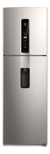 Refrigerador Electrolux Top Freezer Efficient Con Autosense Color Gris