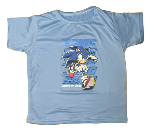 Pijama Infantil Sonic Niño Conjunto Playera Pantalón Algodón