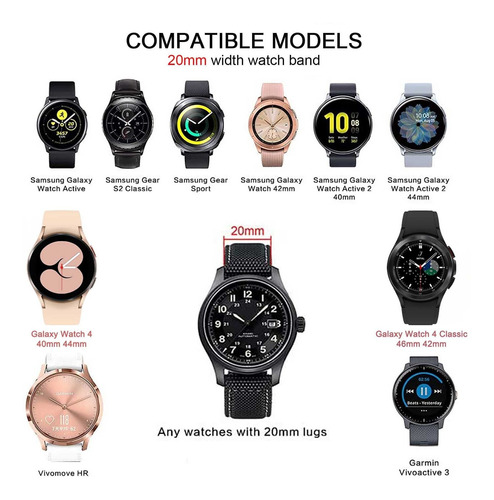 Correa Para Samsung Galaxy Watch In Banda Clasica Reloj