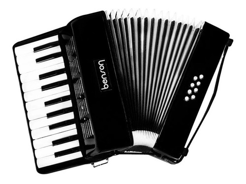 Acordeon Sanfona Gaita Benson 8 Baixos 22 Teclas Com Bag