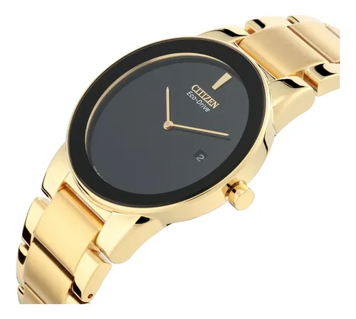 Reloj Citizen Eco Drive Para Hombre Au1062 56e Axiom Dorado Color