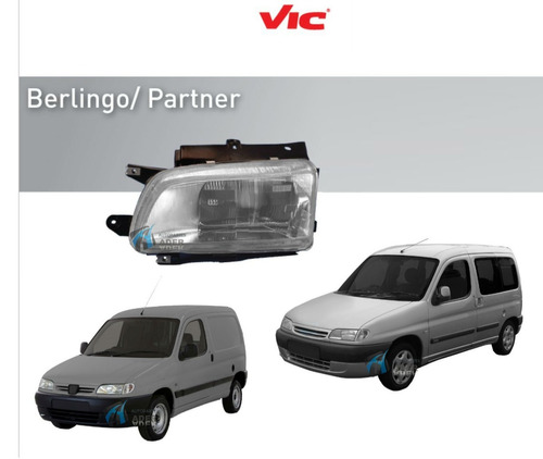 Optica Berlingo Partner 2005/... Original Vic