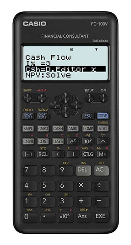 Calculadora Finaciera Fc-100v-2