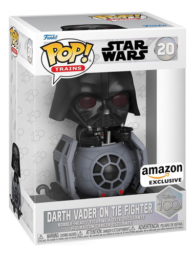 Funko Darth Vader En Tie Fighter (20) Star Wars Disney 100 A