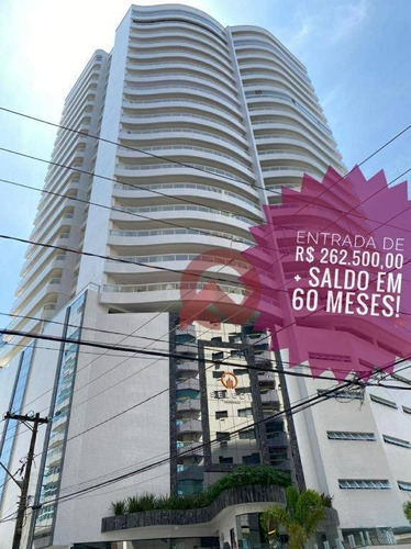 Imagem 1 de 20 de Apartamento Com 3 Dormitórios À Venda, 130 M² Por R$ 969.670 - Canto Do Forte - Praia Grande/sp - Ap3374