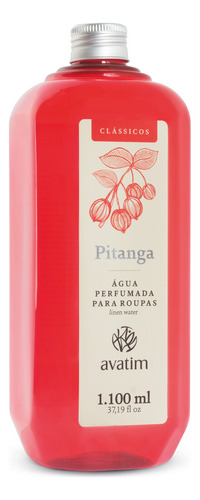 Água Perfumada Para Roupas Pitanga 1100 Ml