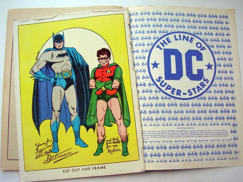 Imagen 6 de 7 de Batman 1 Comic First Edition Famous Dc