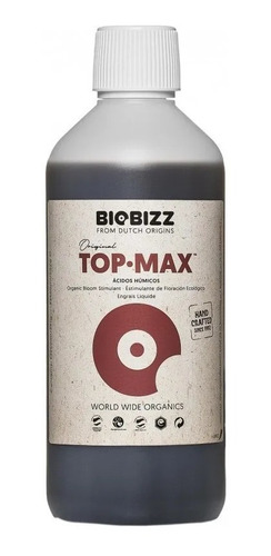 Fertilizante Top Max 500ml Cultivo Indoor Orgânico Biobizz