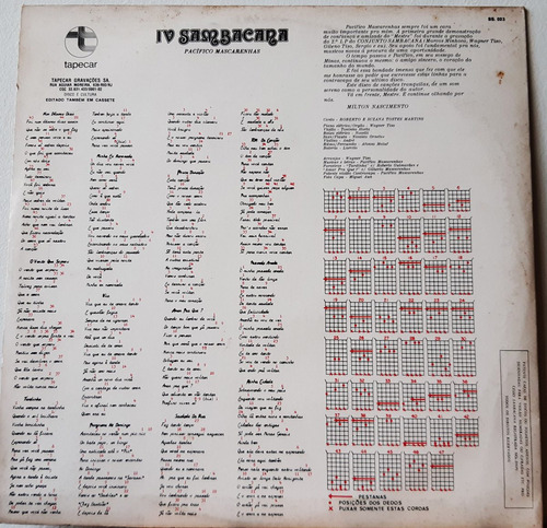 Lp - Pacifico Mascarenhas - Iv Sambacana