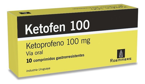 Ketofen® 100 Mg X 10 Comprimidos