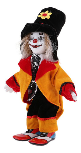 Figura De Payaso De Cerámica De 18cm Muñeca De Halloween