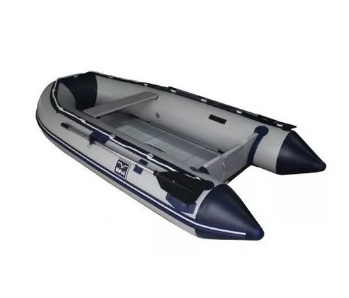 Bote Inflable C Piso De Aluminio Y Quilla Inflable 3.80 Mtc