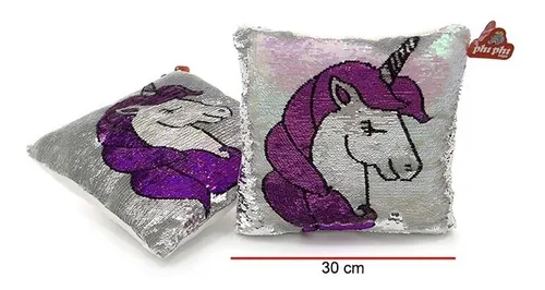 Almohada de unicornio con lentejuelas new arrivals