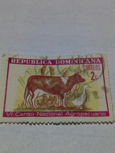 Estampilla.  Censo Agropecuario.          2 C            (7)