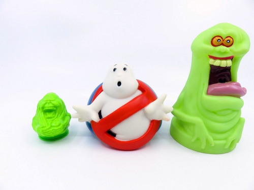 Green Ghost Slimer Real Ghostbusters 1989 Vintage No Kenner