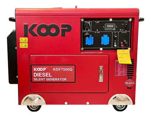 Generador Diesel Insonoro, 5500w Tablero De Transferencia