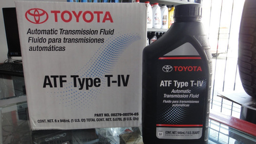 Aceite Transmisión Automatic Toyota Atf T- Iv 10 Tyhyt