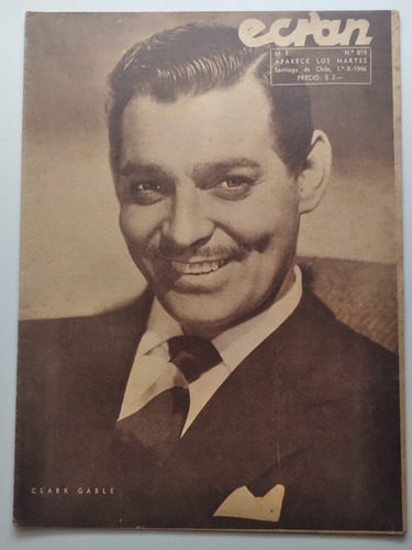 Revista Ecran N° 819 1 De Octubre De 1946 Clarke Gable. J