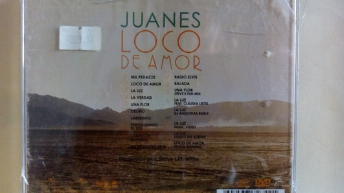 Cd+dvd Juanes Loco De Amor (Usado)