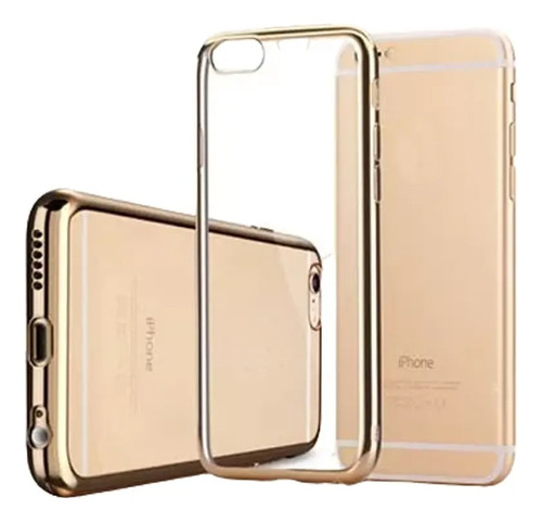 Protector Funda Slim Tpu Borde Color Para iPhone 6 6s