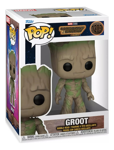 Figura de acción  Groot Guardians of the Galaxy: Volume 3 67510 de Funko Pop! Marvel