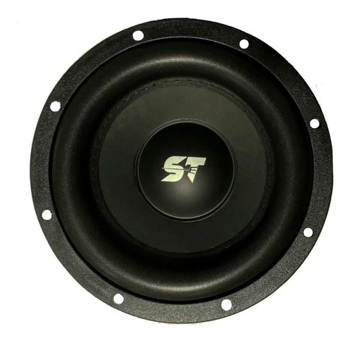 Subwoofer 12 Scandaltek St-sw121 250 Watts Rms Doble Bobina Color Negro