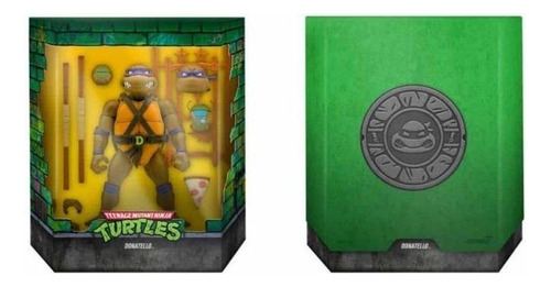 Donatello Tortugas Ninja Mutantes Tmnt Super 7 Ultimates W4