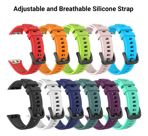 Correa De Reloj. Reloj De Pulsera De Silicona Ajustable Para