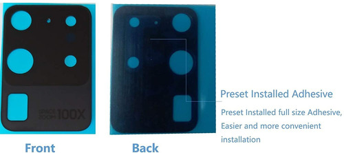 Repuesto Camara Trasera+ Prot. Samsung Galaxy S20 Ultra