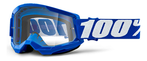 Oculos 100% Strata 2 Azul Lente Transparente