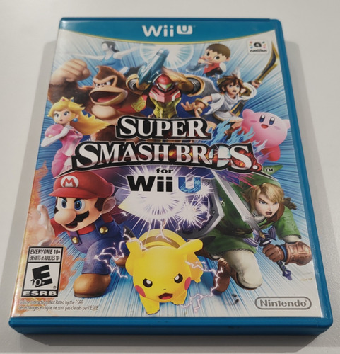 Wii U Super Smash Bros U Juego Fisico (Usado)