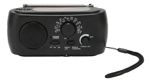 comprar Manivela De Emergencia Con Carga Solar Por Radio, Multibanda
