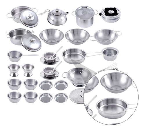 Juego De 40 Juguetes De Cocina Para Niños Kitchen Playing Cr