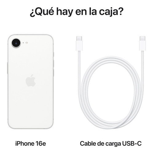 iPhone 16e 128gb Blanco