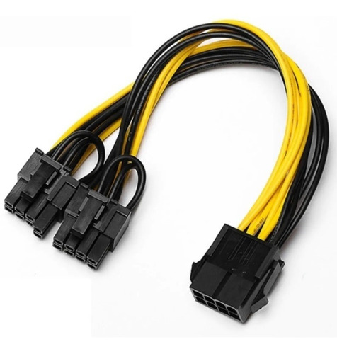 Splitter Pcie Para Tarjeta Video 8 Pines A Dual Pcie 8 (6+2)