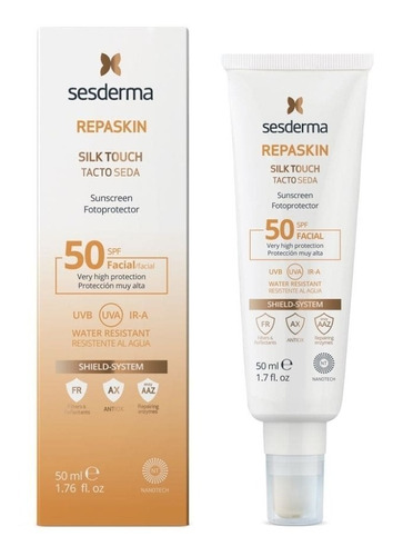 Repaskin Tacto Seda Spf 50+  Sesderma - mL a $2693