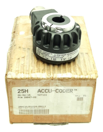 Accu-coder 25h-11sj-1024nv1ghv-smx Rotary Encoder 10 Ccs