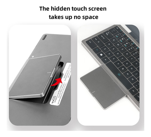 Laptop Ds18 2 En 1 Con Doble Pantalla Táctil Plegable - 32 G