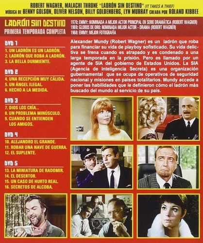 Ladrón Sin Destino (it Takes A Thief) Serie Tv Completa